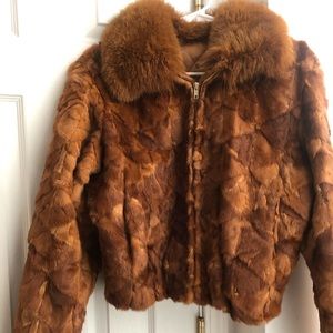 Women’s Mink Bomber Jacket
